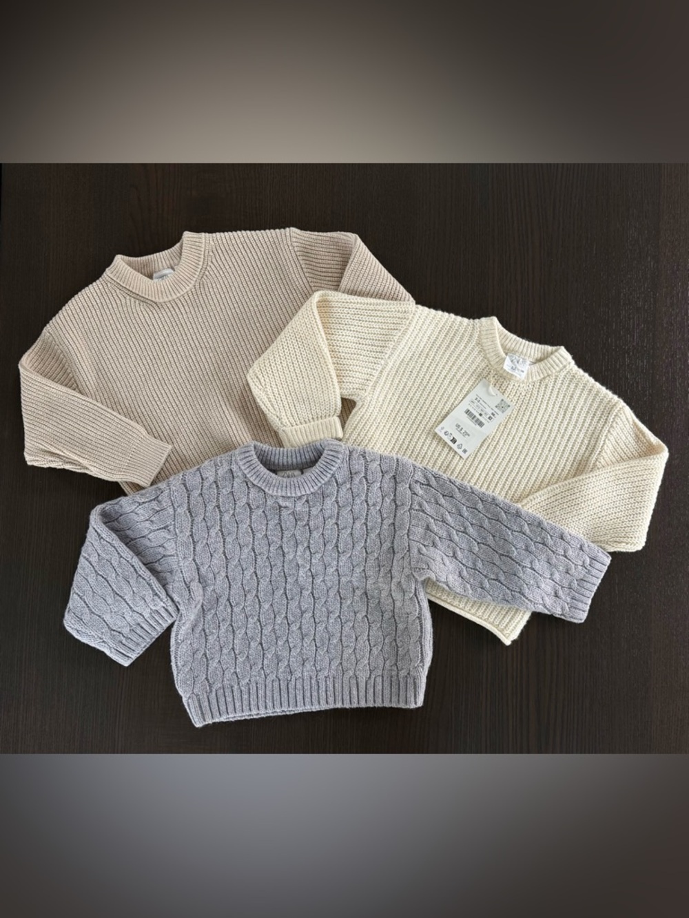 Zara Scoop Neck Knit Sweaters